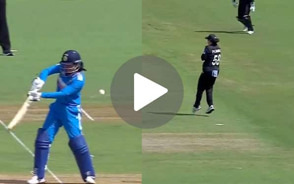 [Watch] Captain Smriti Mandhana Puts India In Early Trouble With A Lazy Shot vs NZ-W In 1st ODI